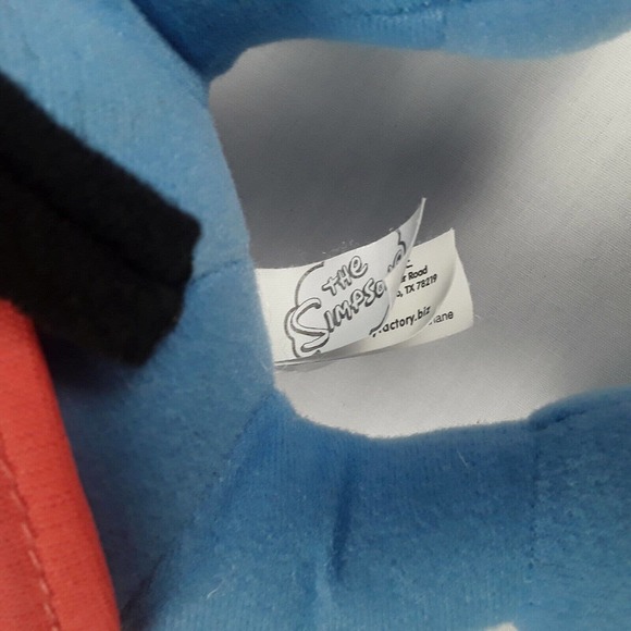 The Simpsons Itchy Mouse Plush Blue Rat Stuffed Animal Toy Doll Toy Factory 10" - Picture 7 of 8